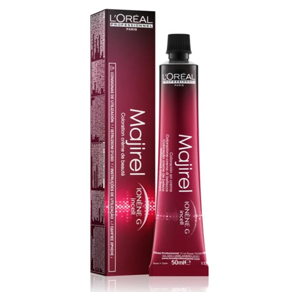 Loreal Crema Colorante Majirel 50ml - 4.3 Castaño Dorado - Imagen 1